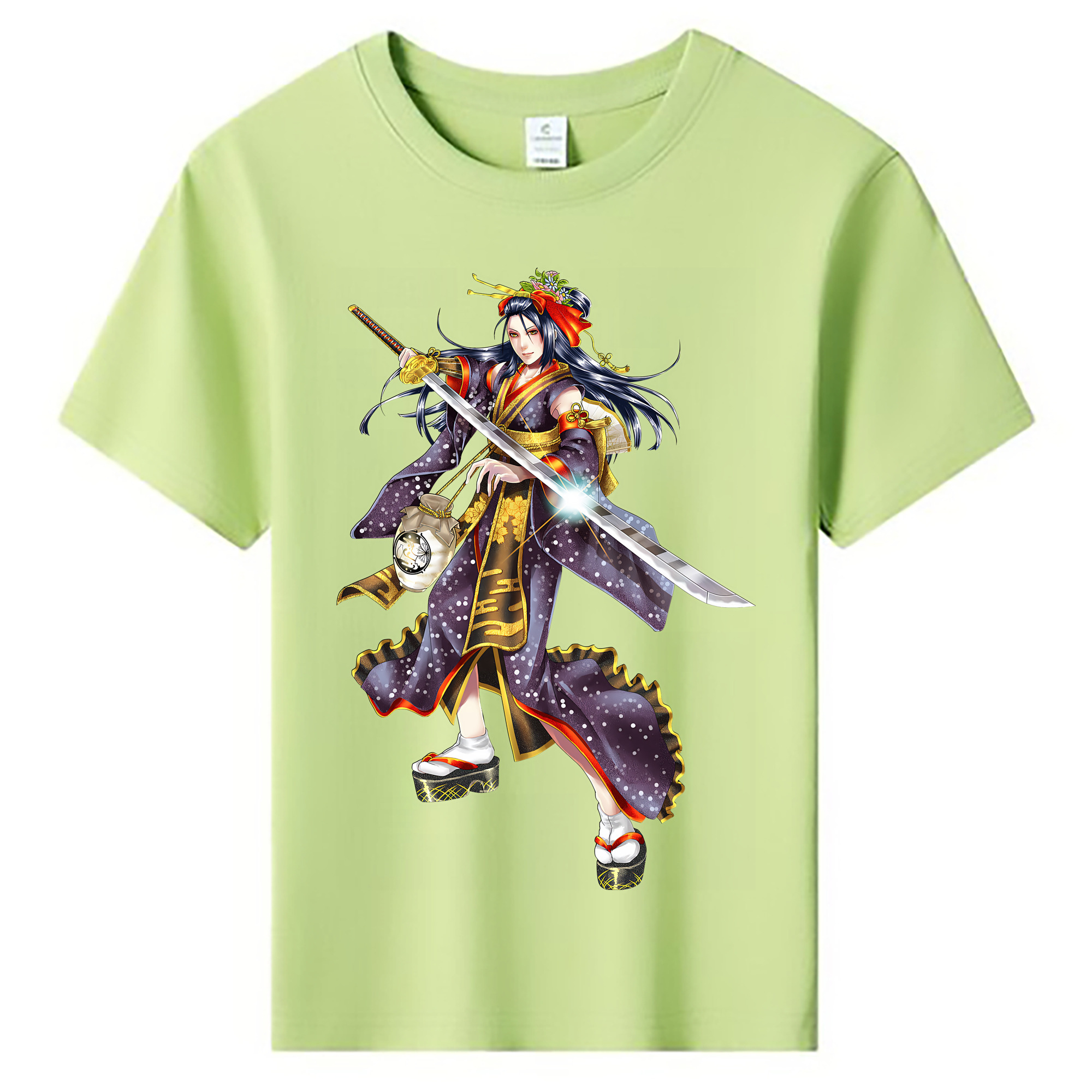 （画像用） 刀剣乱舞 Touken Ranbu 綿100％キッズTシャツ（フロントプリント）